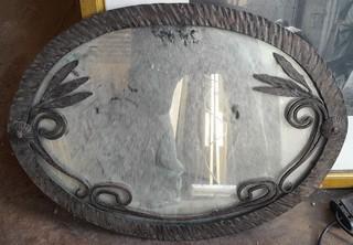Wrought Iron Mirror