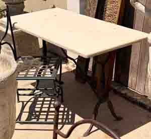 Marble Garden Table