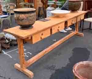 Pine Console Table