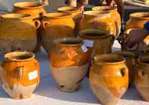 Yellow Confit Pot