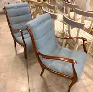 Blue Italian Designer Chair