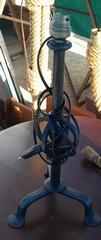 French Wrought Iron Desk Lamp