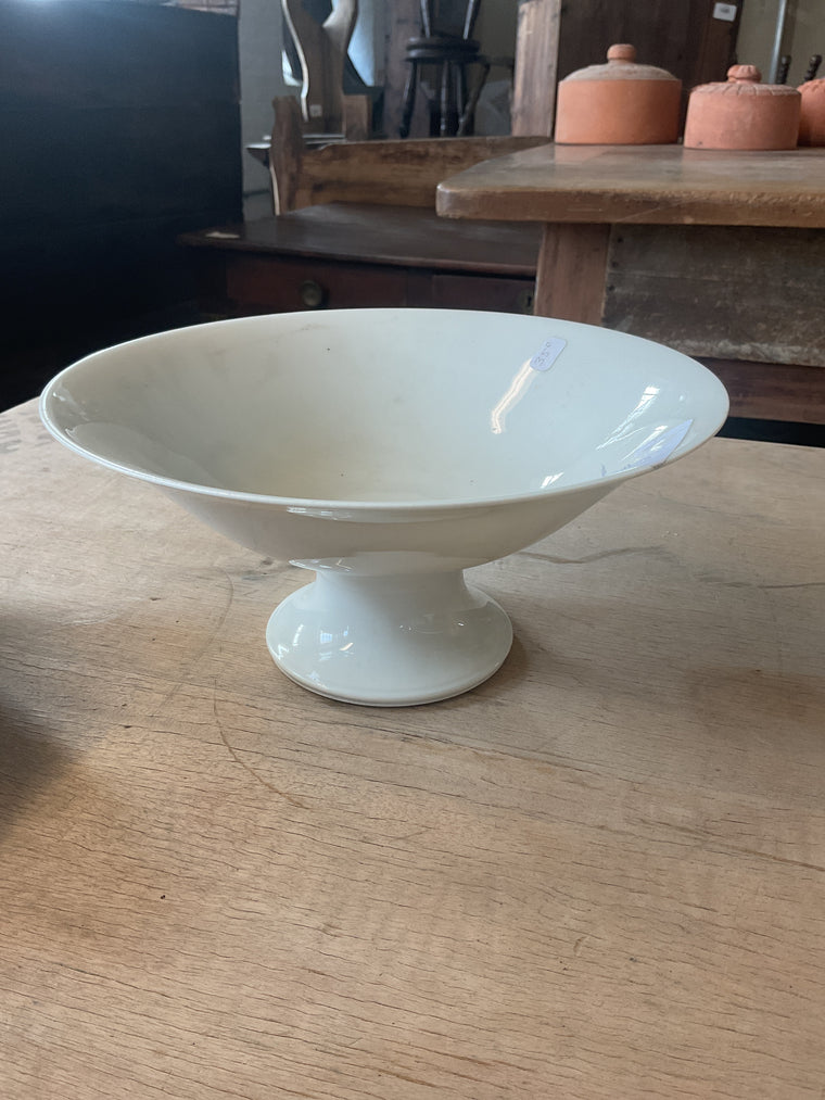 White Ceramic Fruit Plate
