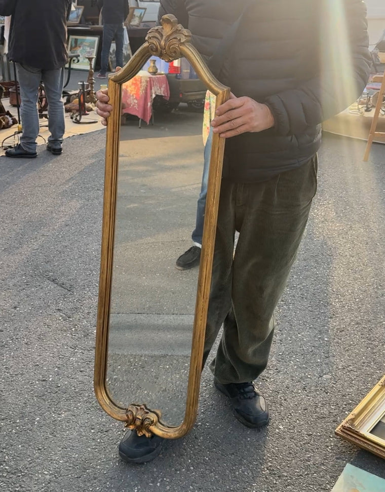 Gilded Long Mirror