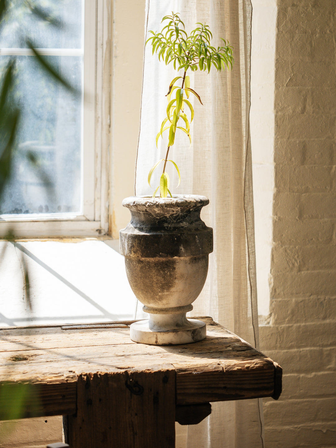 Marble Garden Urn