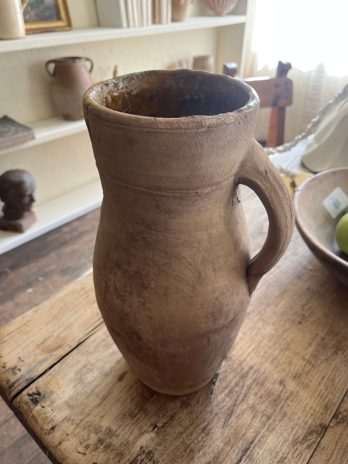 Large 1 handled Moroccan Vessel