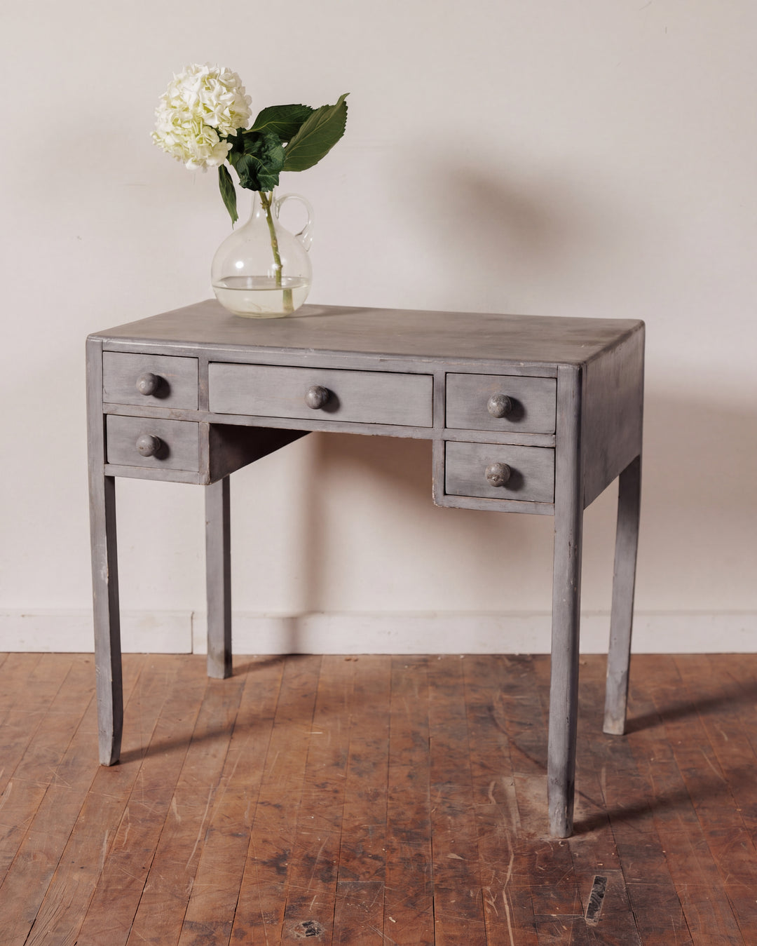 French Blue Side Table