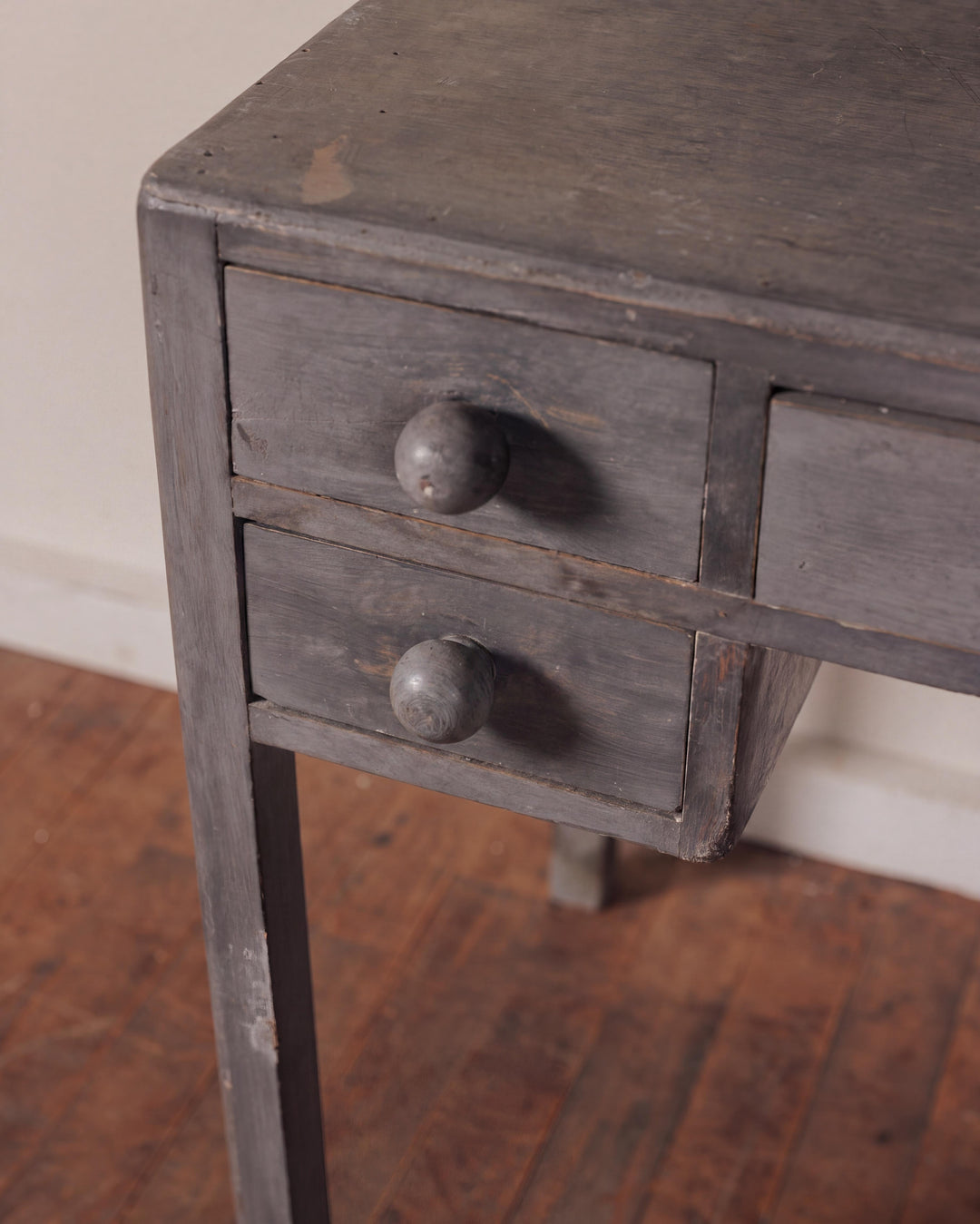French Blue Side Table