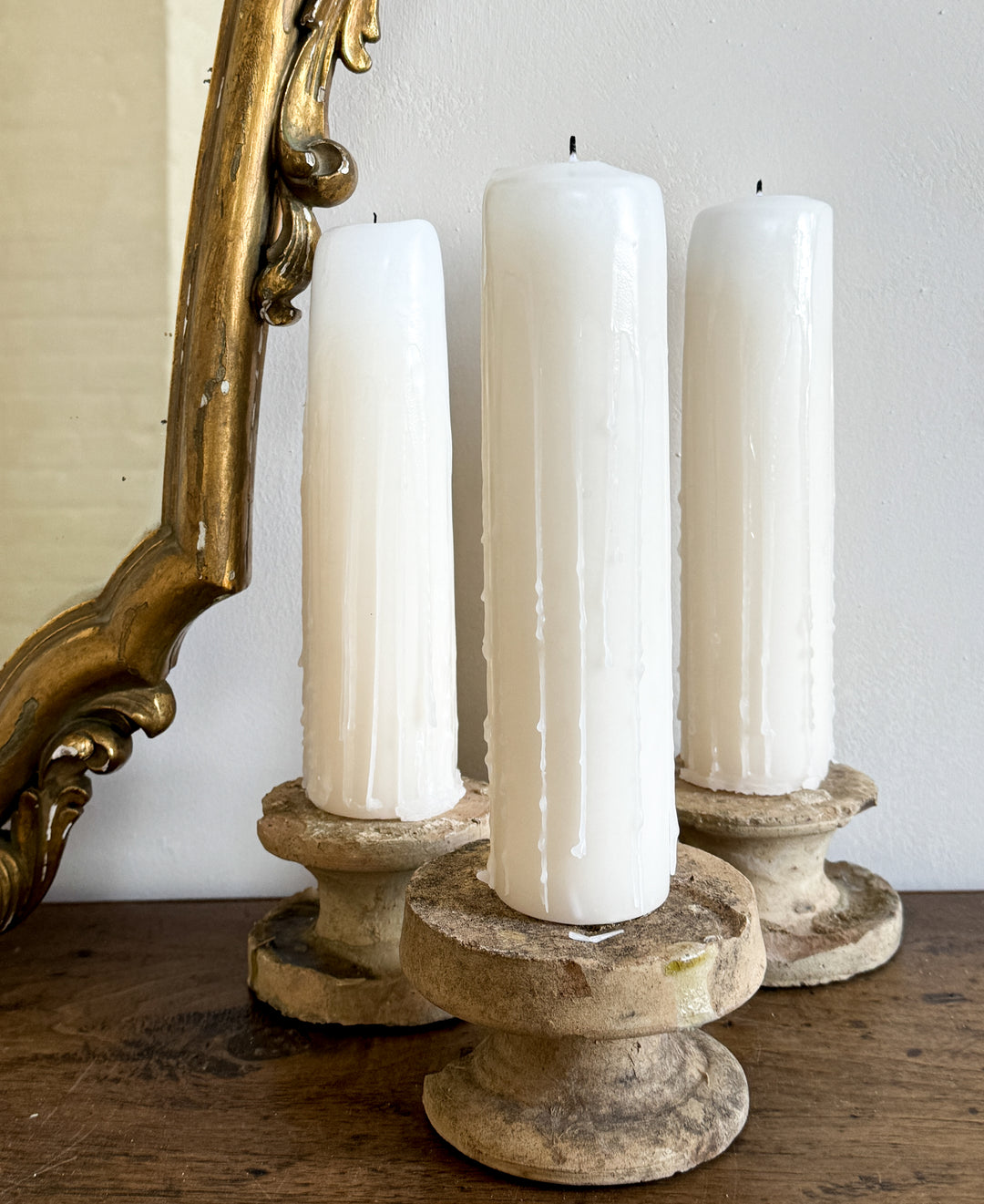 Spanish Kiln Candle Risers