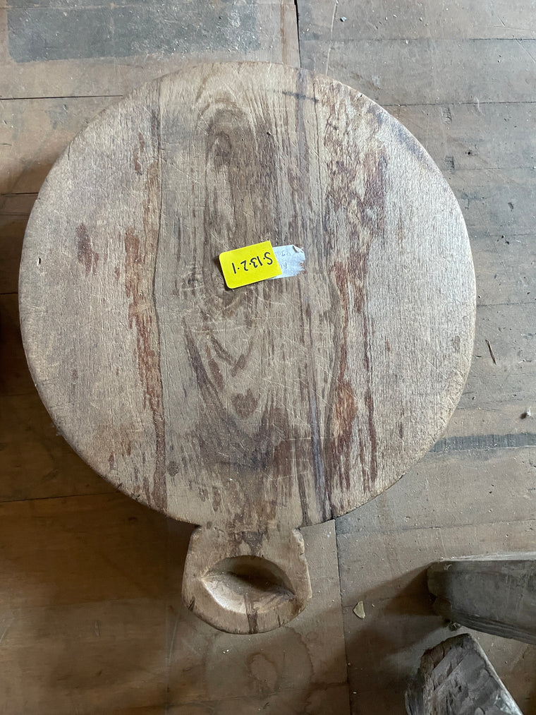 Chapati Board with Handle-Dark