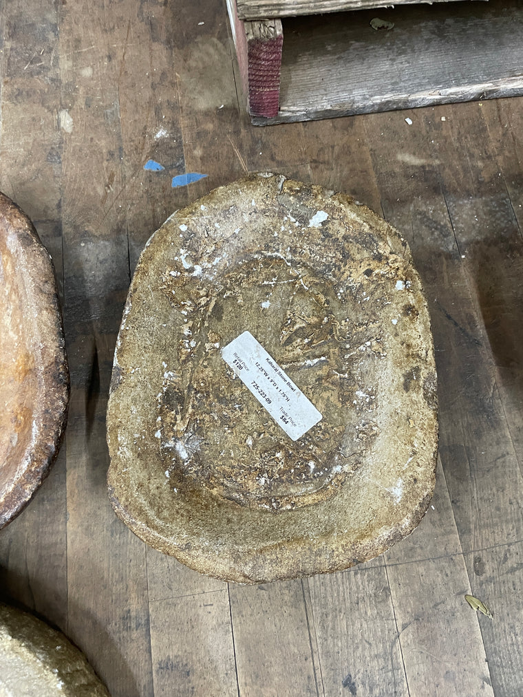 Small Primitive Brown Kharral Bowl
