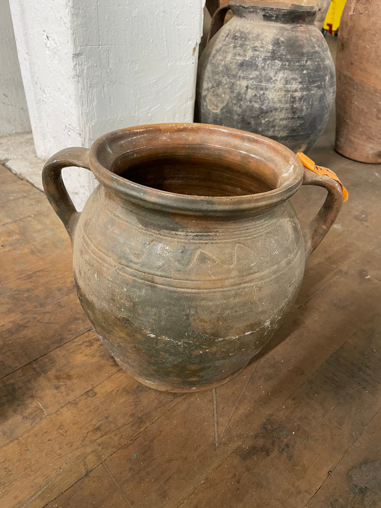 Hungarian Green Glazed Terracotta