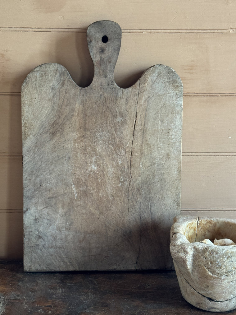 Vintage French Curvy Cutting Board
