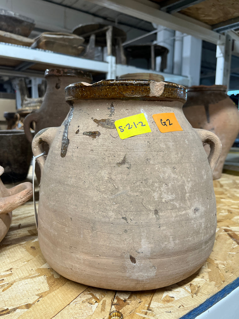 Large flat bottomed Moroccan vessel