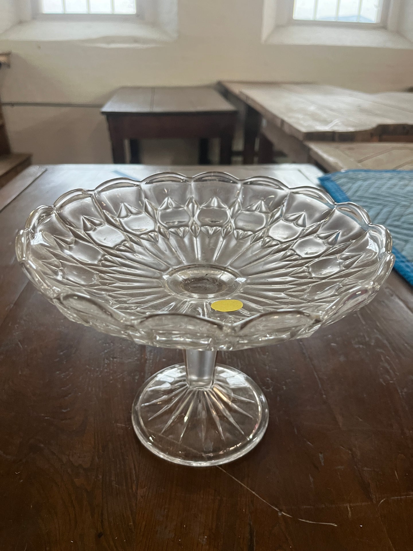 Glass Pedestal Dish