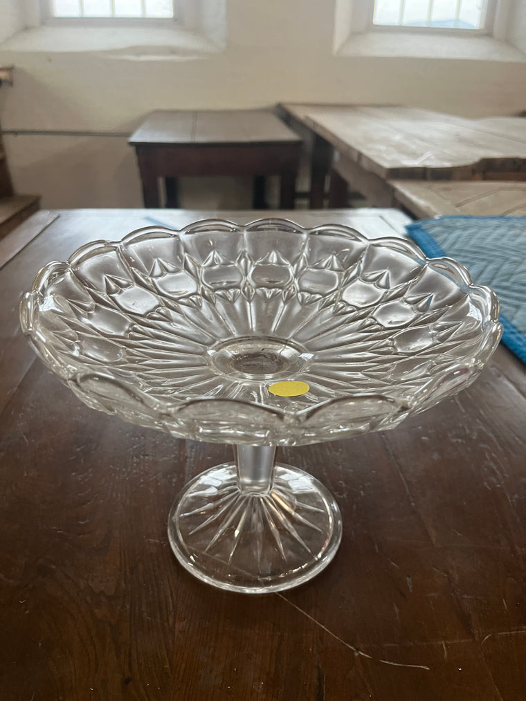 Glass Pedestal Dish