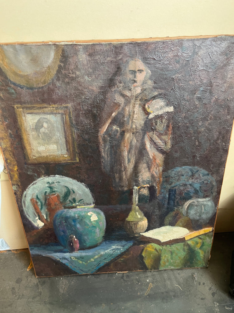 Haunting Still Life Painting