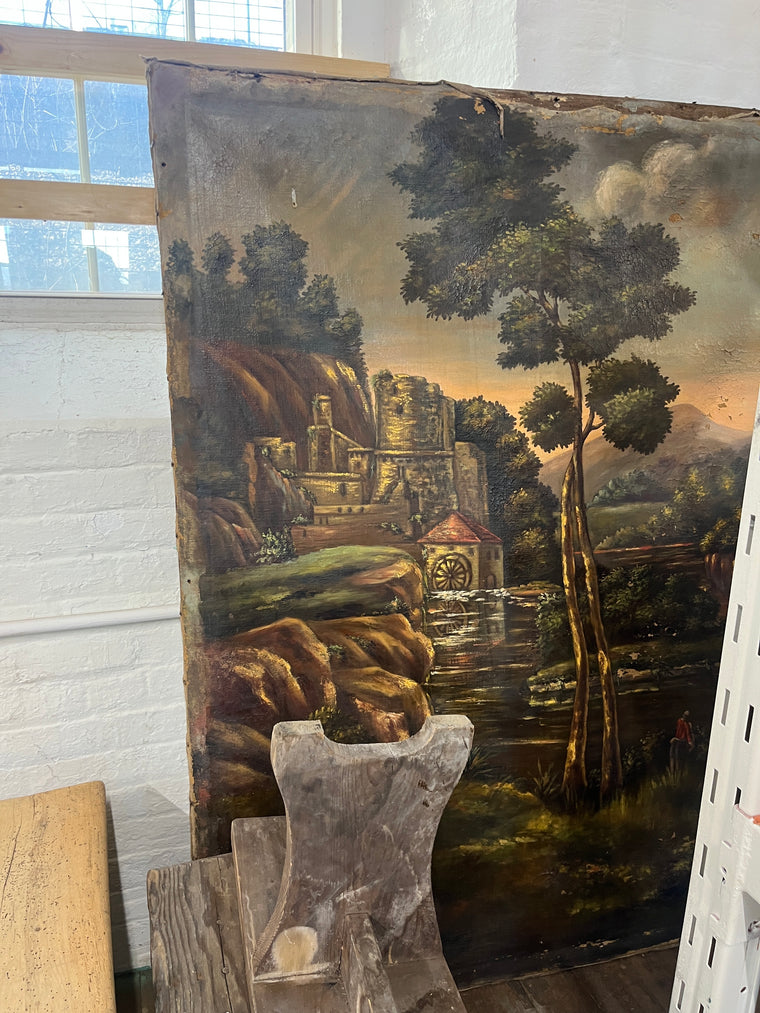 Provincial Village Landscape Artwork