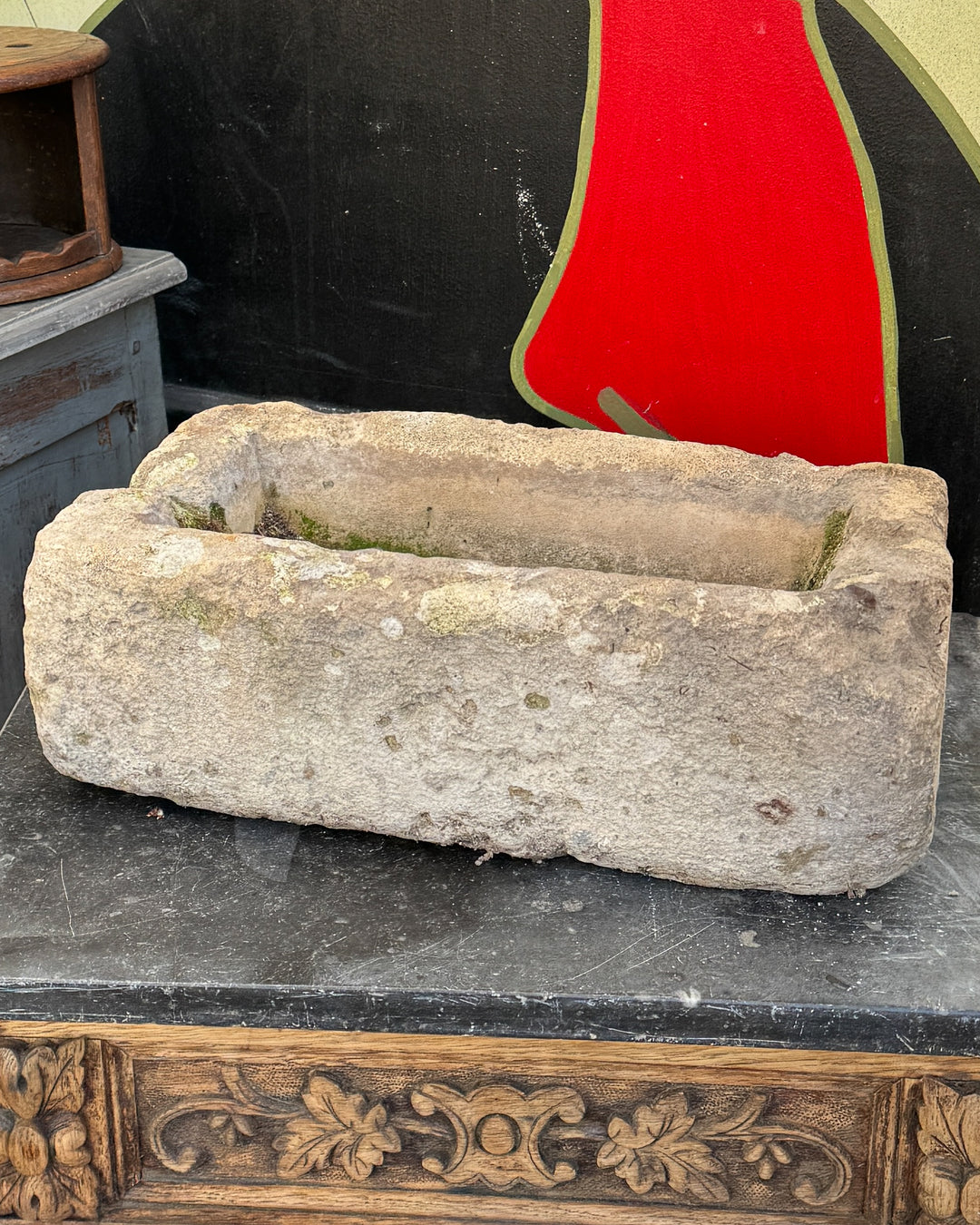 18th C. Provençal Stone Trough