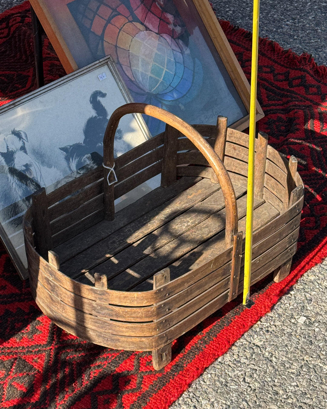 Savoie Wooden Basket