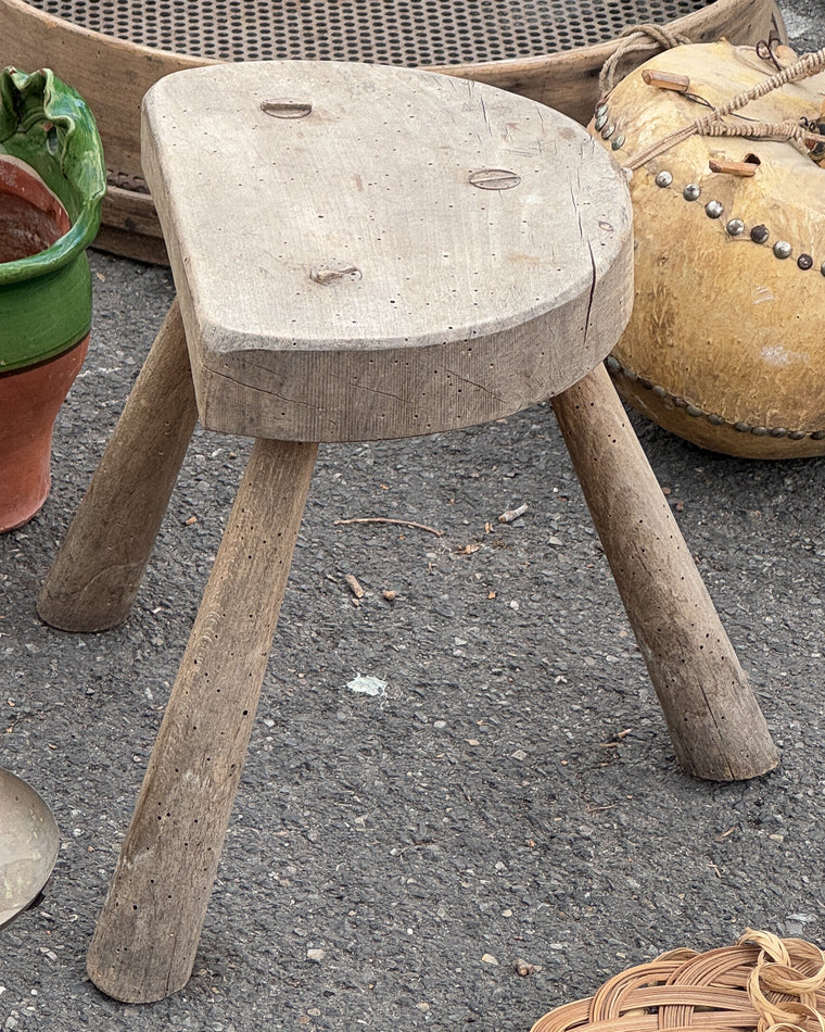 Demi Lune Farm Stool