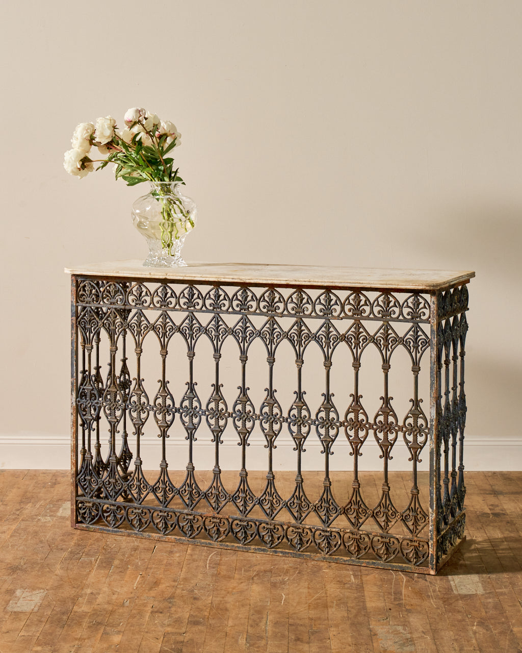 19th c. Marble Console Table