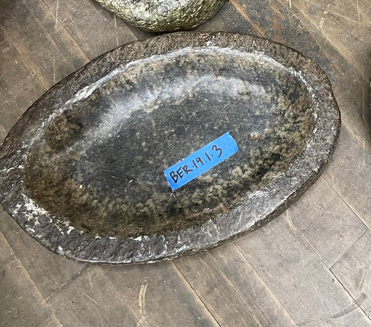 Med Chunky Black Kharral Bowl