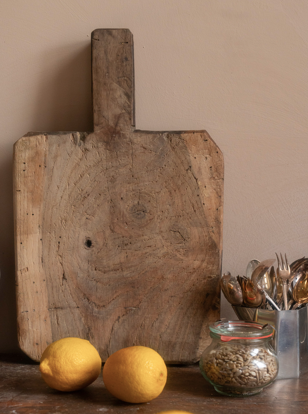 Antique Square Cutting Board