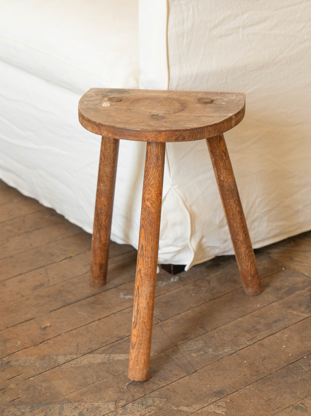 Demi Lune Tripod Stool