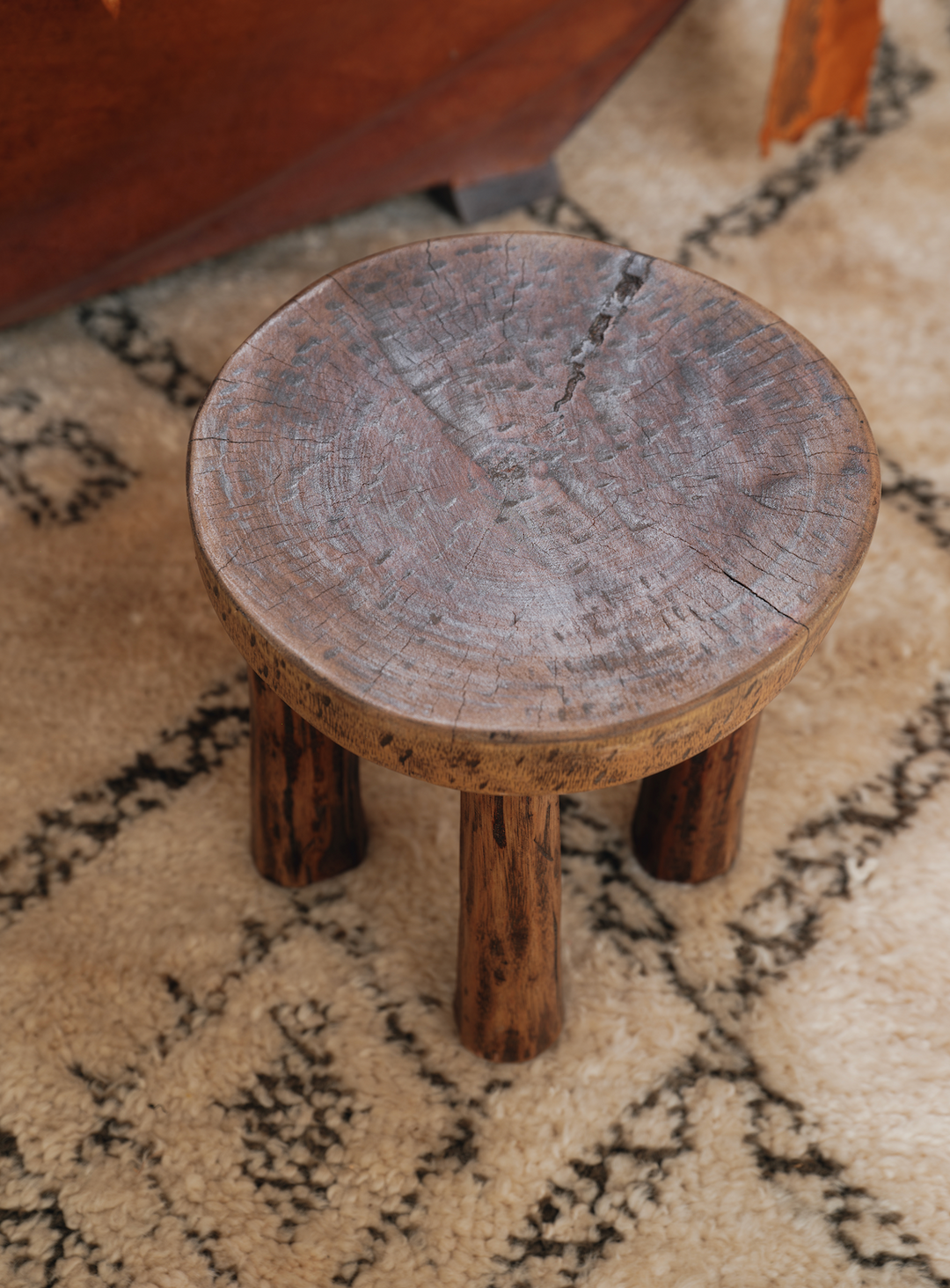 African Stool - Light