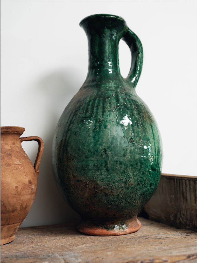 Moroccan Green Vessel