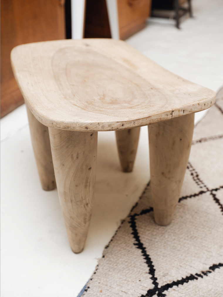 Senufo Stool - Natural