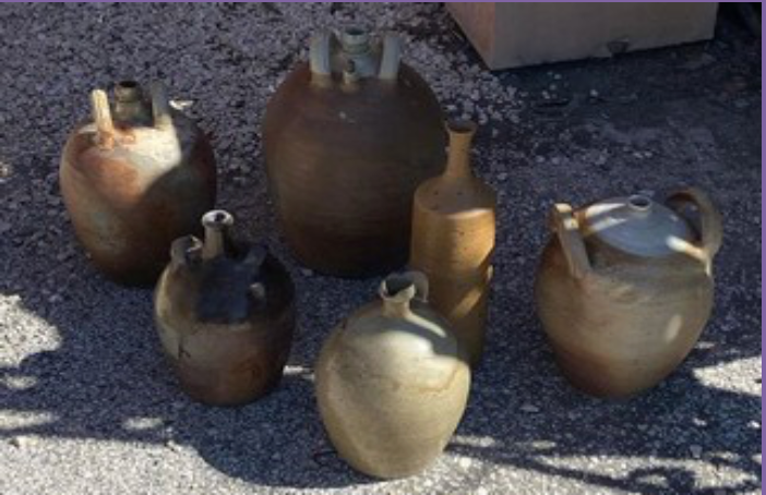 Tall brown Vase