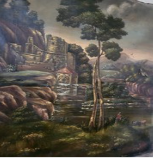 Large painting 18th century