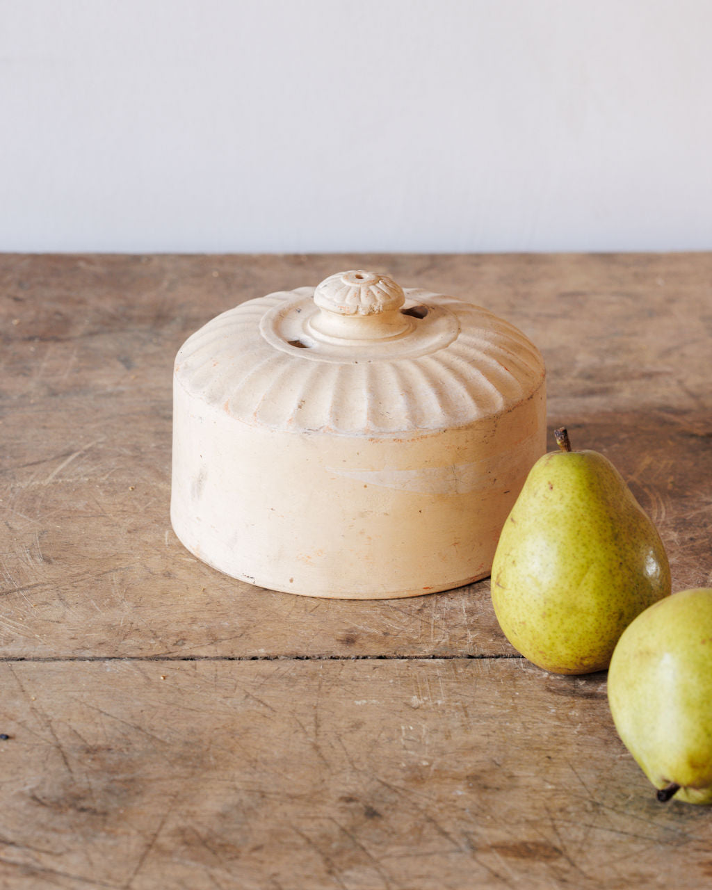 Cream Terracotta Butter Bell