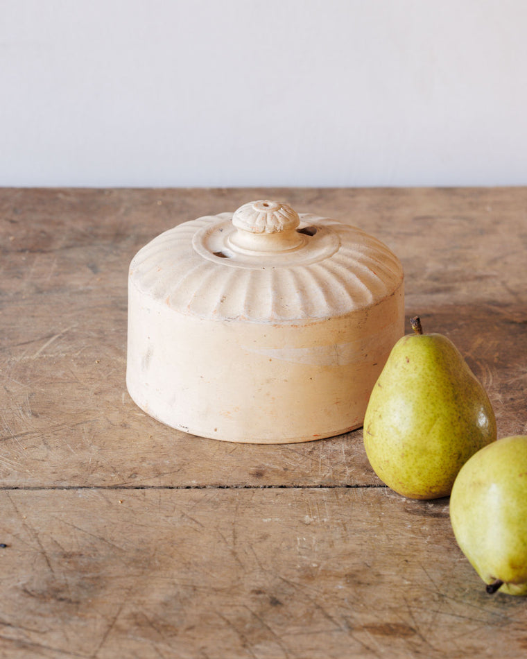 Cream Terracotta Butter Bell