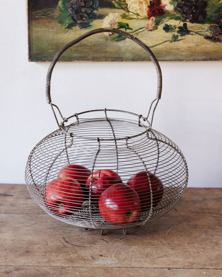 Large French Egg Basket