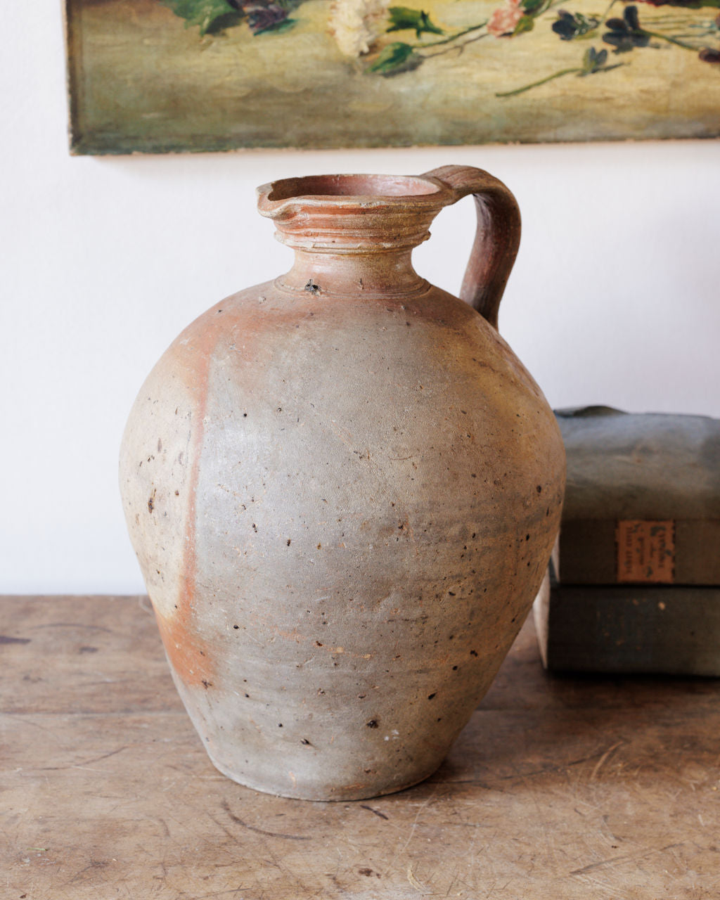 French Olive Oil Pitcher
