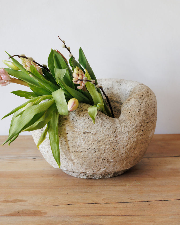 Round Stone Trough