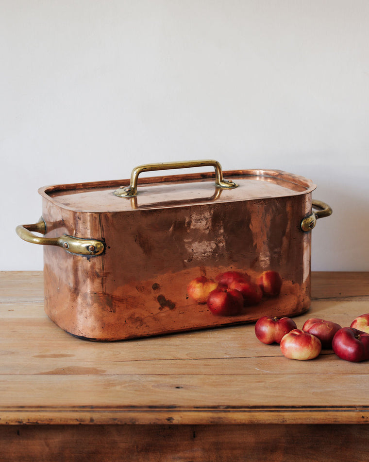 Antique Copper Pot - Large