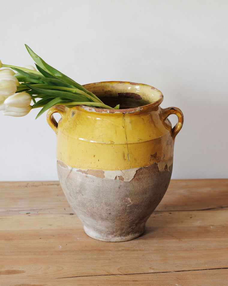 Yellow Confit Pot - II