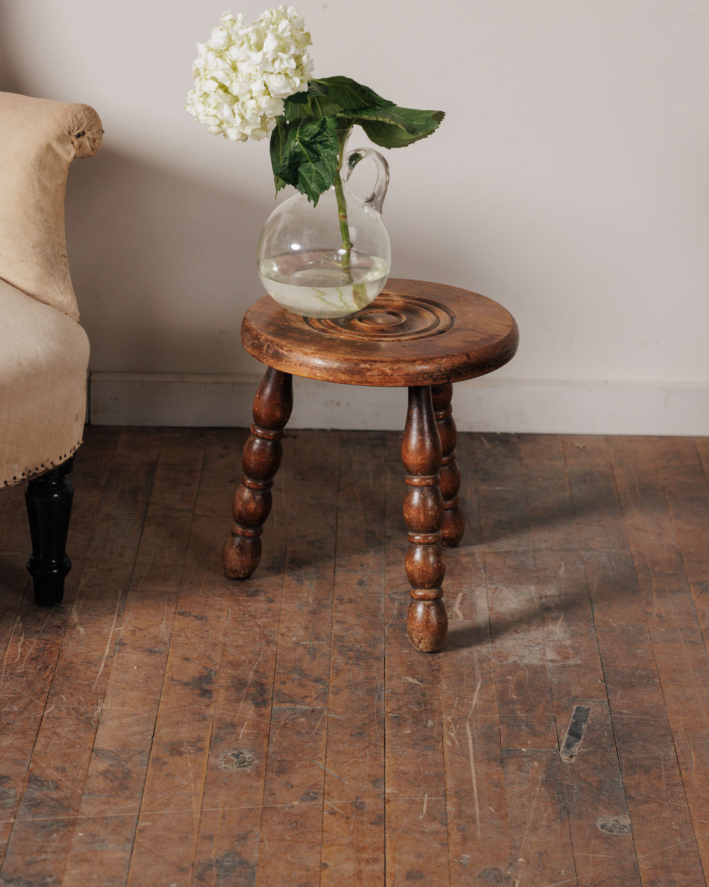 French Bobbin Stool