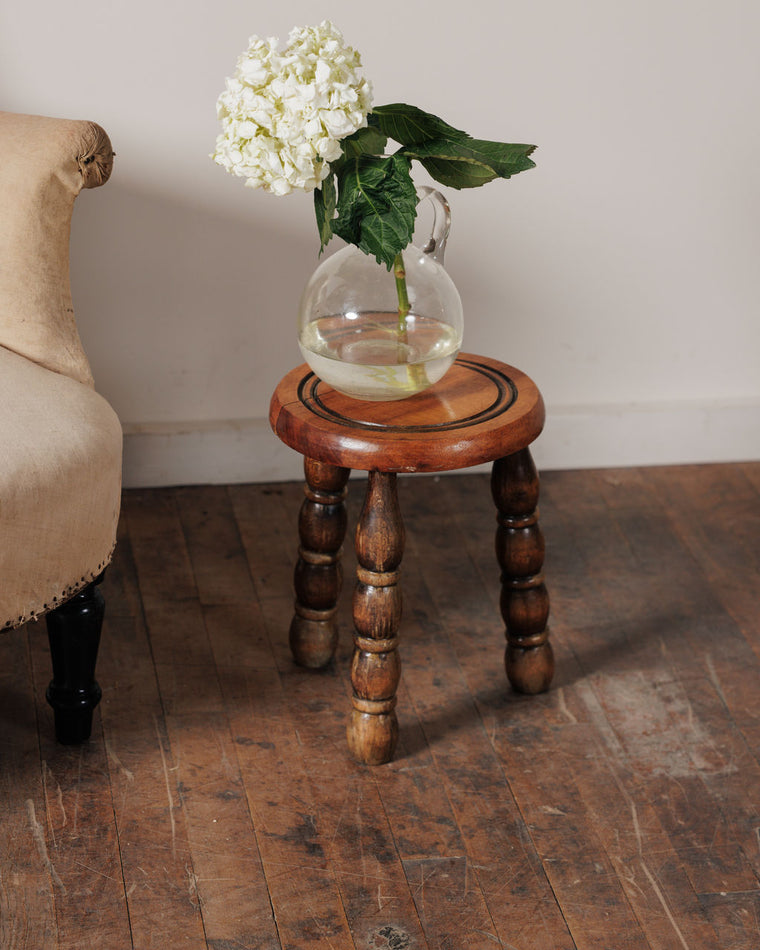 Short Bobbin Stool