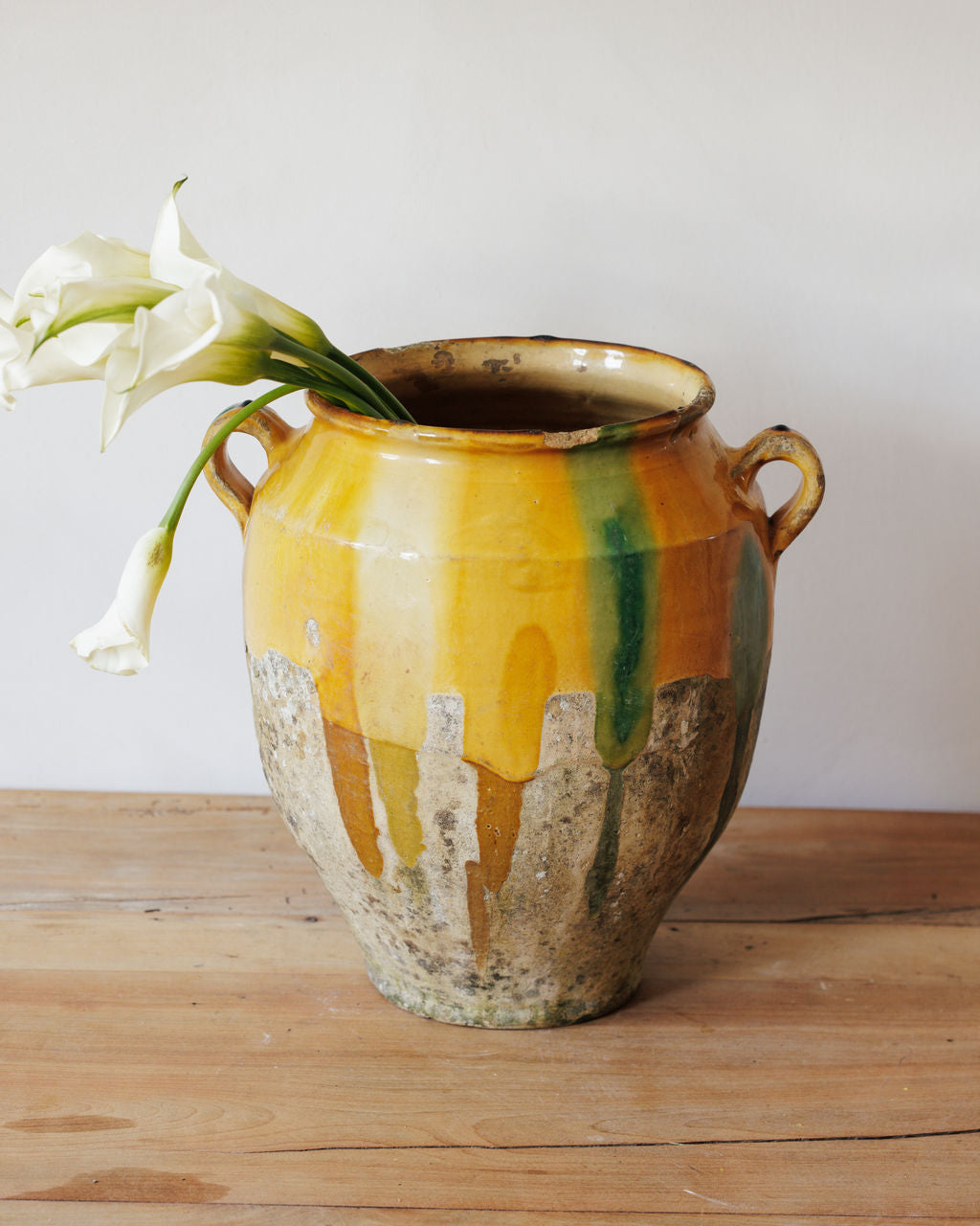 Rare Yellow Confit Pot - Large