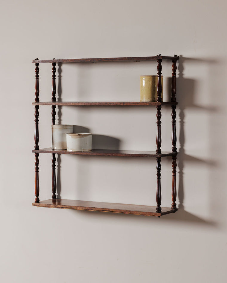 19th c. Wall Bookcase - I
