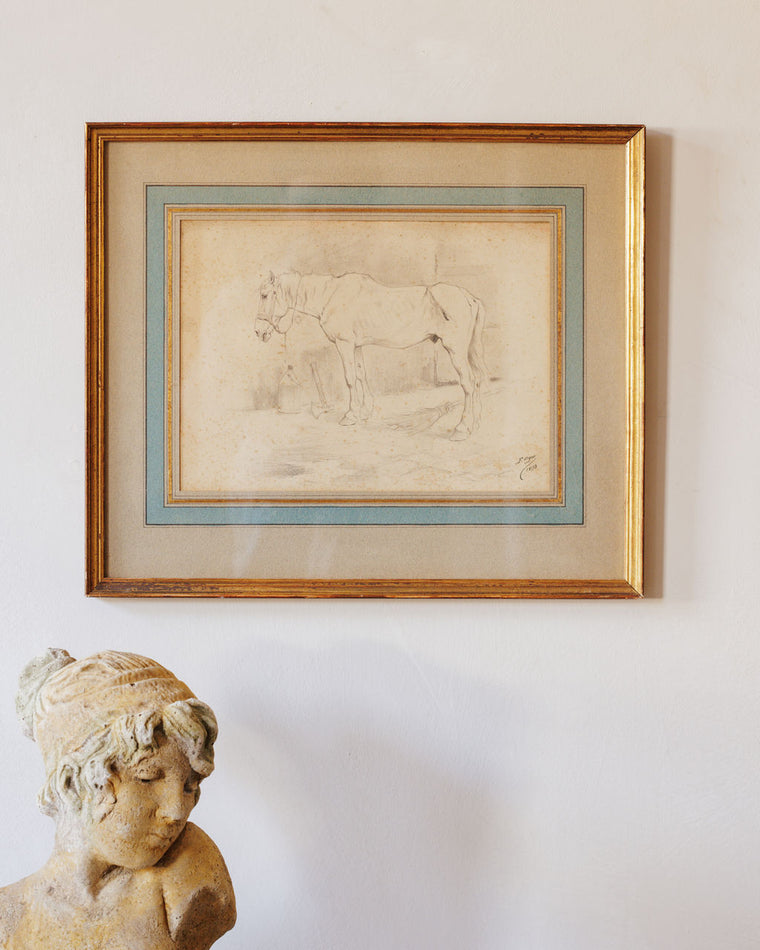 Le Cheval Sketch Artwork