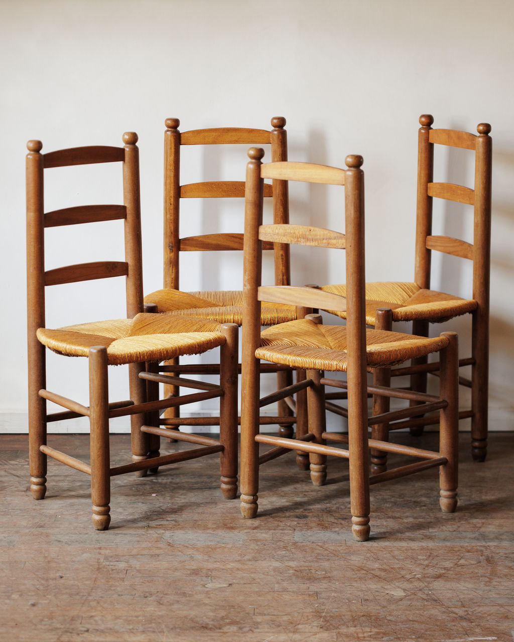 French Rush Chairs (Set of 4)