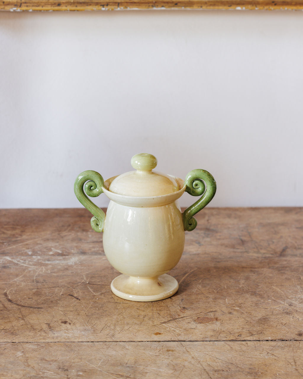 French Swirl Sugar Pot