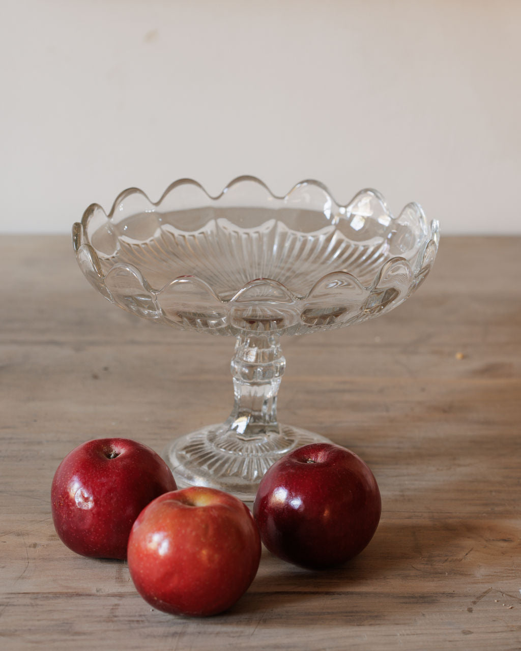Glass Pedestal Dish