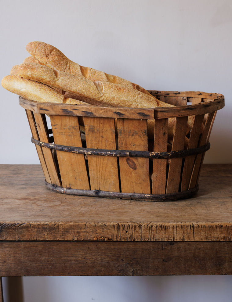 Antique Apple Basket